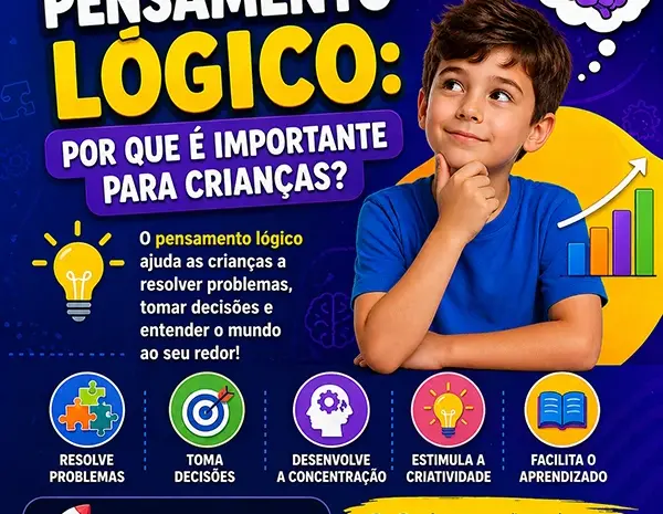  Pensamento lógico crianças: por que é tão importante para o desenvolvimento infantil