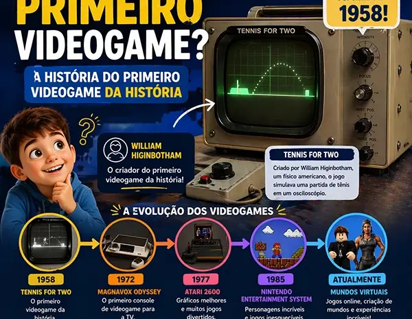  Primeiro Videogame da História: Quem Criou o Primeiro Videogame?