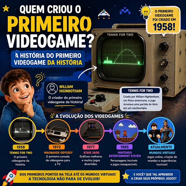 quem criou o primeiro videogame