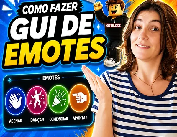  Como fazer Botões de Emote no Roblox Studio
