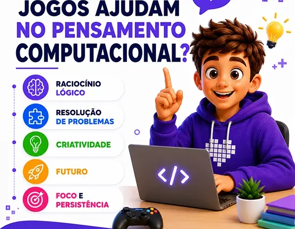  Jogos ajudam no pensamento computacional? Descubra como os games podem desenvolver habilidades importantes