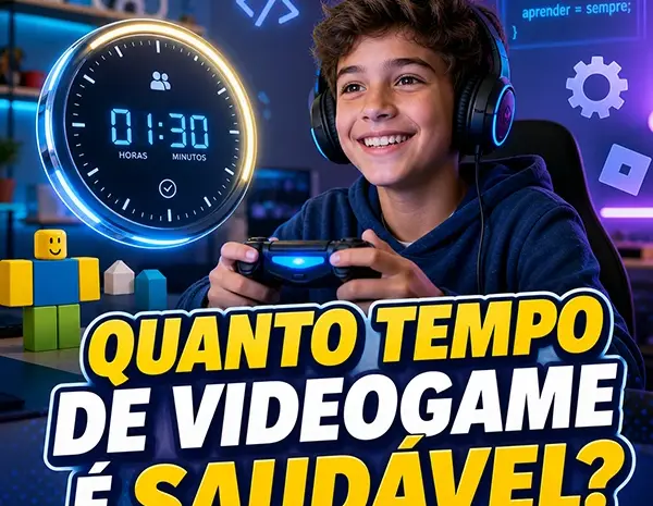  🎮 Quanto tempo de videogame é saudável para crianças?
